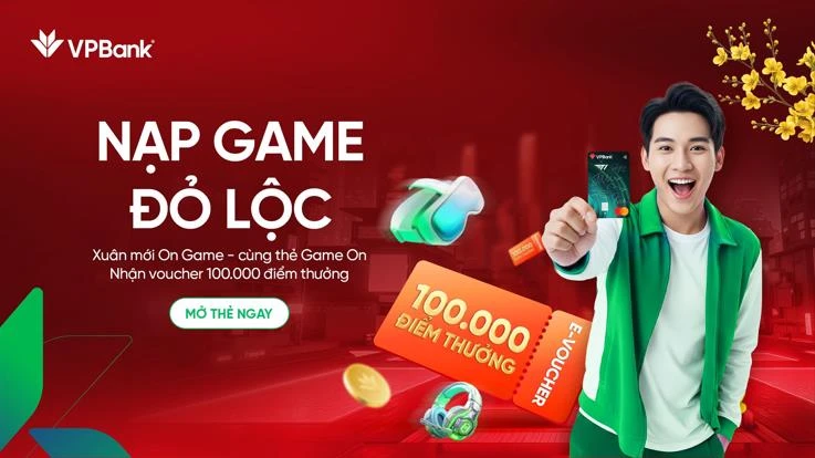 Không chỉ là thẻ tín dụng, VPBank GameOn chính là "vũ khí tối thượng" cho hệ sinh thái game thủ 2026!