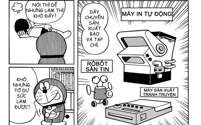 Những món bảo bối dựa trên các ngành nghề có thật trong Doraemon