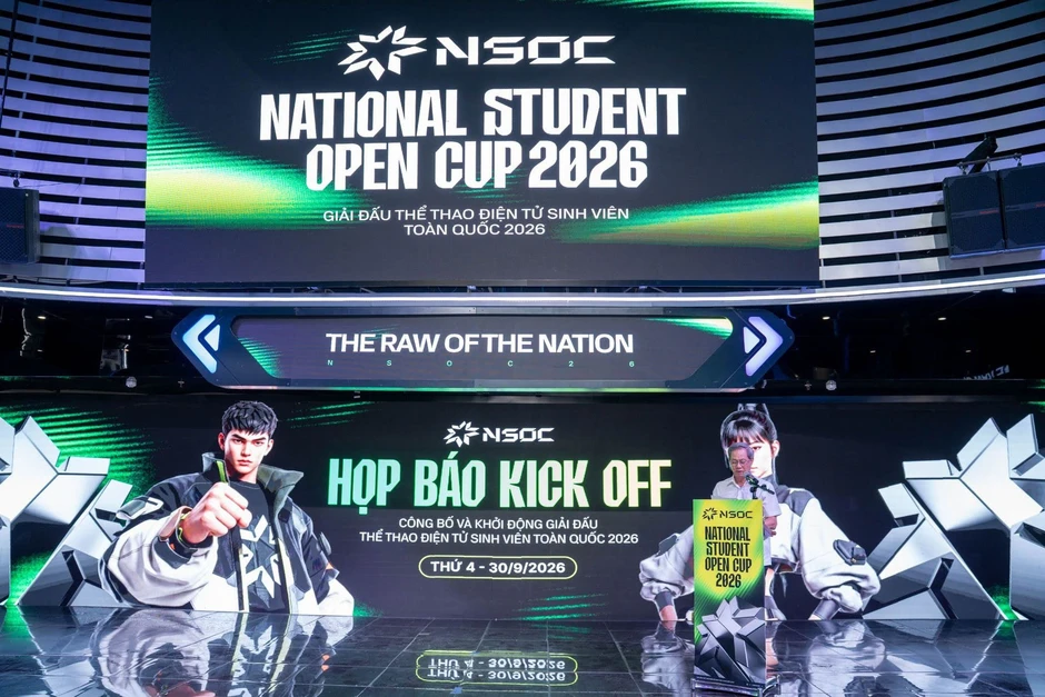NSOC 2026 và hành trình khai phá, mài giũa tiềm năng Esports của sinh viên Việt Nam