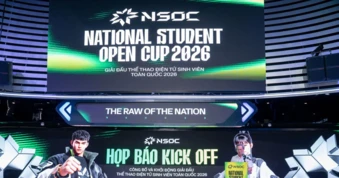 NSOC 2026 và hành trình khai phá, mài giũa tiềm năng Esports của sinh viên Việt Nam