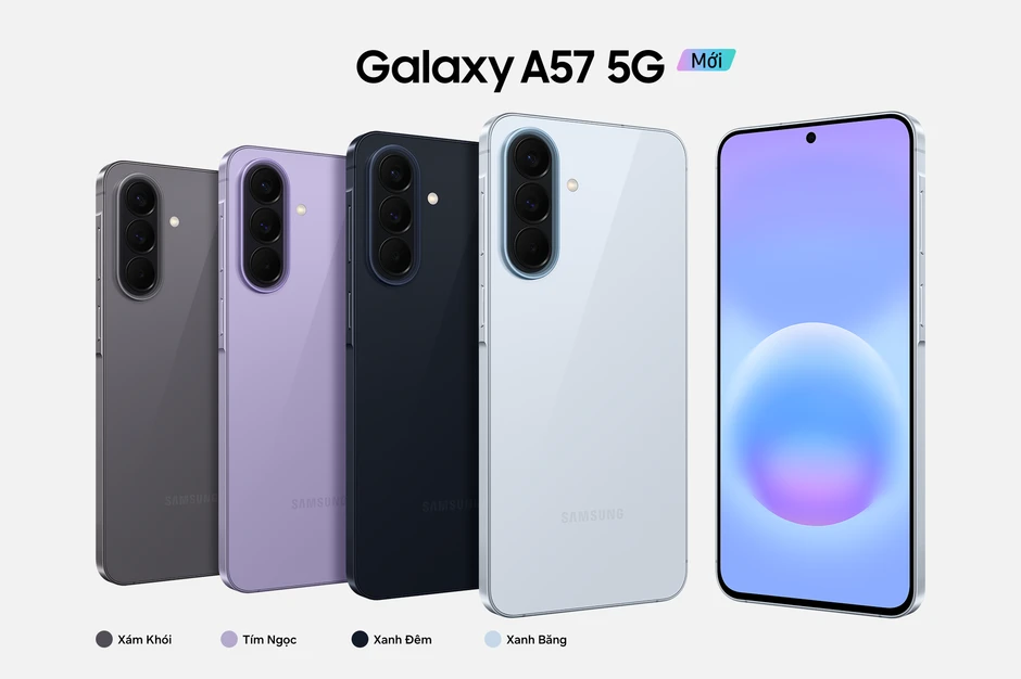 Samsung ra mắt Galaxy A57 5G và Galaxy A37 5G: Trải nghiệm các tính năng chuyên nghiệp với mức giá hấp dẫn Samsung ra mắt Galaxy A57 5G và Galaxy A37 5G: Trải nghiệm các tính năng chuyên nghiệp với mức giá hấp dẫn