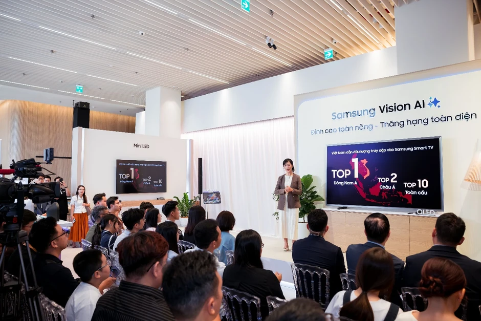 Samsung Vision AI 2026 mở ra tương lai mới của trải nghiệm giải trí, cá nhân hóa và kết nối thông minh hơn