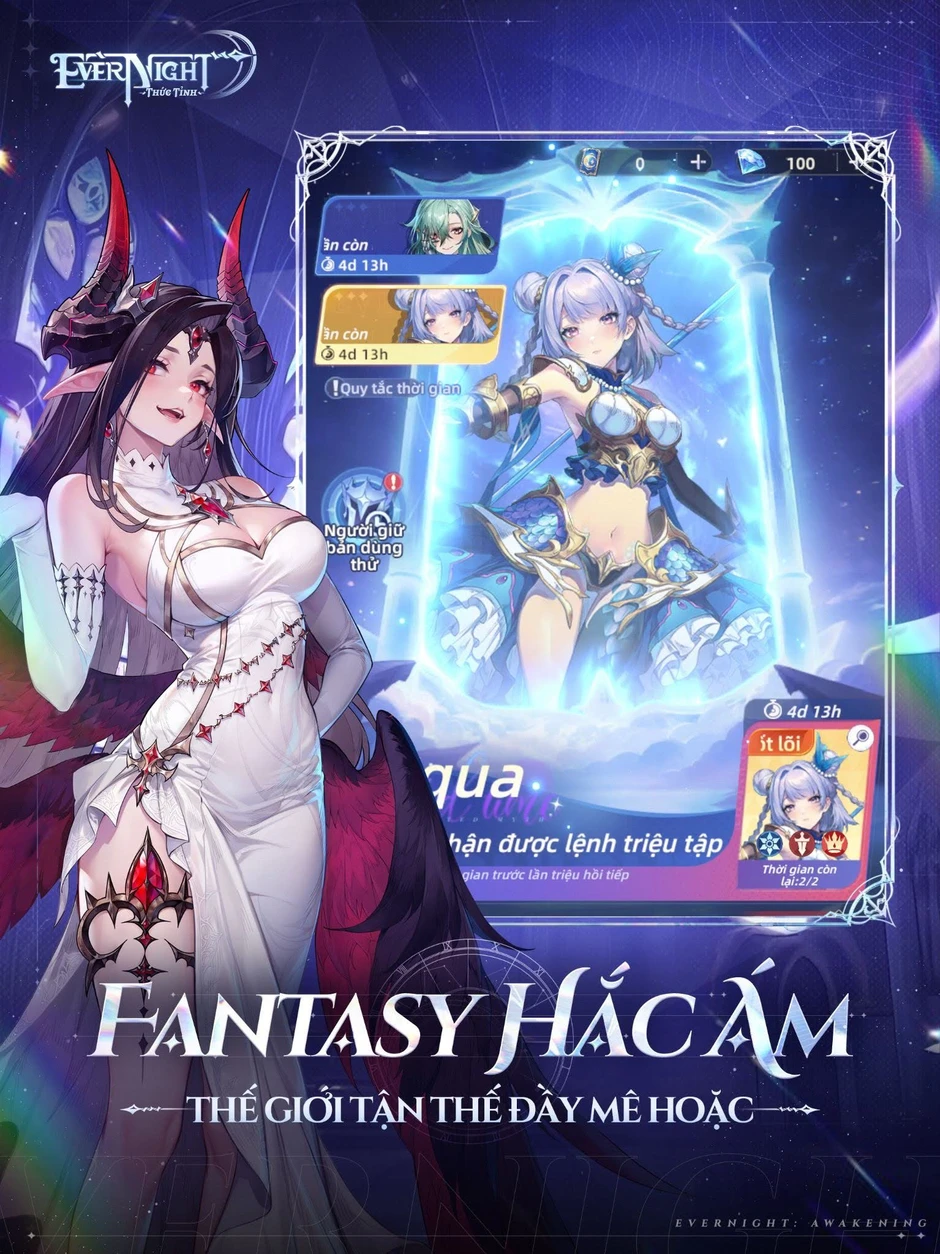 Siêu phẩm nhập vai Ever Night: Thức Tỉnh tung dàn waifu khiến game thủ "đứng ngồi không yên"