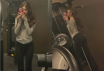 "Búp bê sống" Jang Won Young tung ảnh phòng gym gây bão MXH