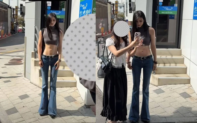 "Soái tỷ" gây chú ý với vóc dáng không tưởng trên đường phố là ai?