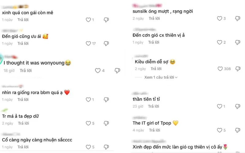 1 cái hất tóc cả triệu lượt mê, netizen tấm tắc: Gái xinh này "đến gió cũng phải ưu ái"