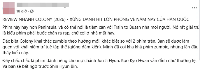 10 năm mới lại có phim Hàn hay như Train to Busan: Nữ chính là "phao chống flop", cơn lốc quét ngang toàn cầu