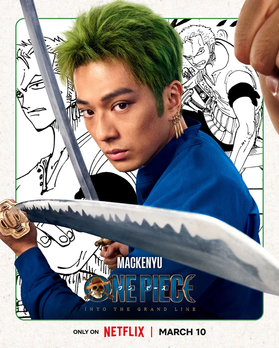 Mackenyu Arata gây sốt trong One Piece với vẻ ngoài đẹp hơn bản gốc