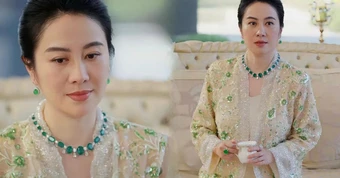 Bóc giá set trang sức ngọc bích của Diệp Tuyền