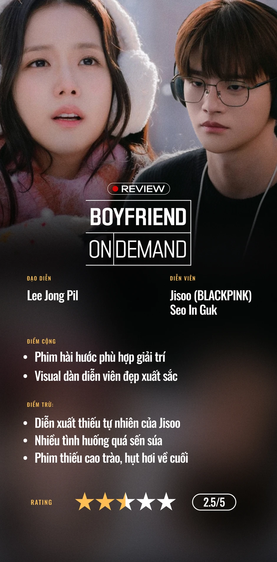 Boyfriend on Demand: Dàn mỹ nam đẹp nhất Hàn Quốc cũng không gánh nổi Jisoo (BLACKPINK) Boyfriend on Demand: Dàn mỹ nam đẹp nhất Hàn Quốc cũng không gánh nổi Jisoo (BLACKPINK)