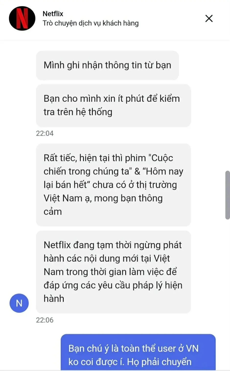 Chuyện gì đang xảy ra với Netflix Việt Nam? Chuyện gì đang xảy ra với Netflix Việt Nam?