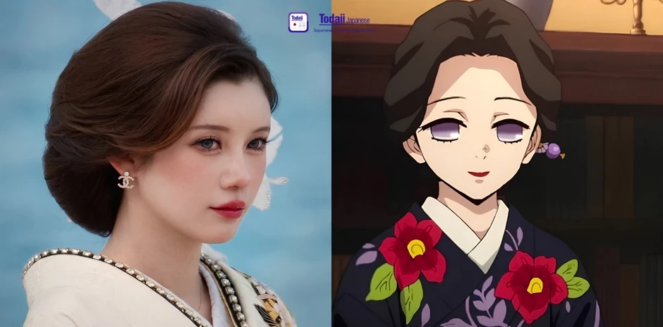 Cô gái đang viral vì giống mỹ nhân Thanh Gươm Diệt Quỷ 100%: Đôi mắt tím y chang, mái tóc không lẫn đâu được