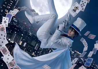 Cosplay Kaito Kid "thần sầu" khiến netizen ngỡ ngàng, lầm tưởng poster chính thức từ phim