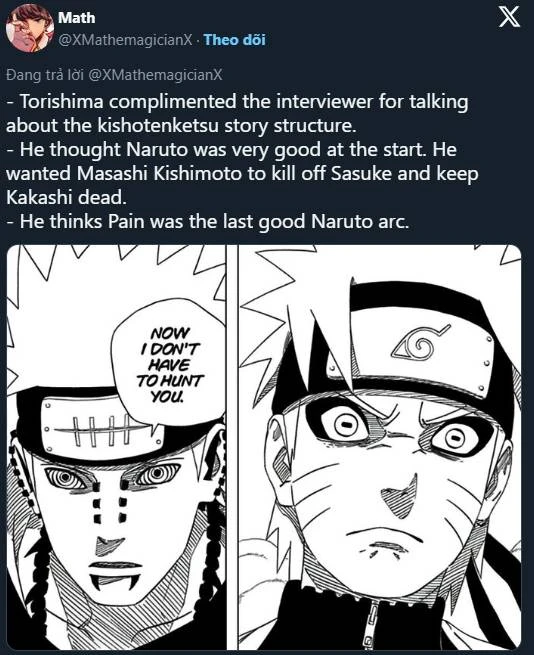 Cựu biên tập viên Dragon Ball gây sốc khi tuyên bố: "Sasuke và Kakashi đáng lẽ phải chết luôn từ lâu rồi!" Cựu biên tập viên Dragon Ball gây sốc khi tuyên bố: "Sasuke và Kakashi đáng lẽ phải chết luôn từ lâu rồi!"