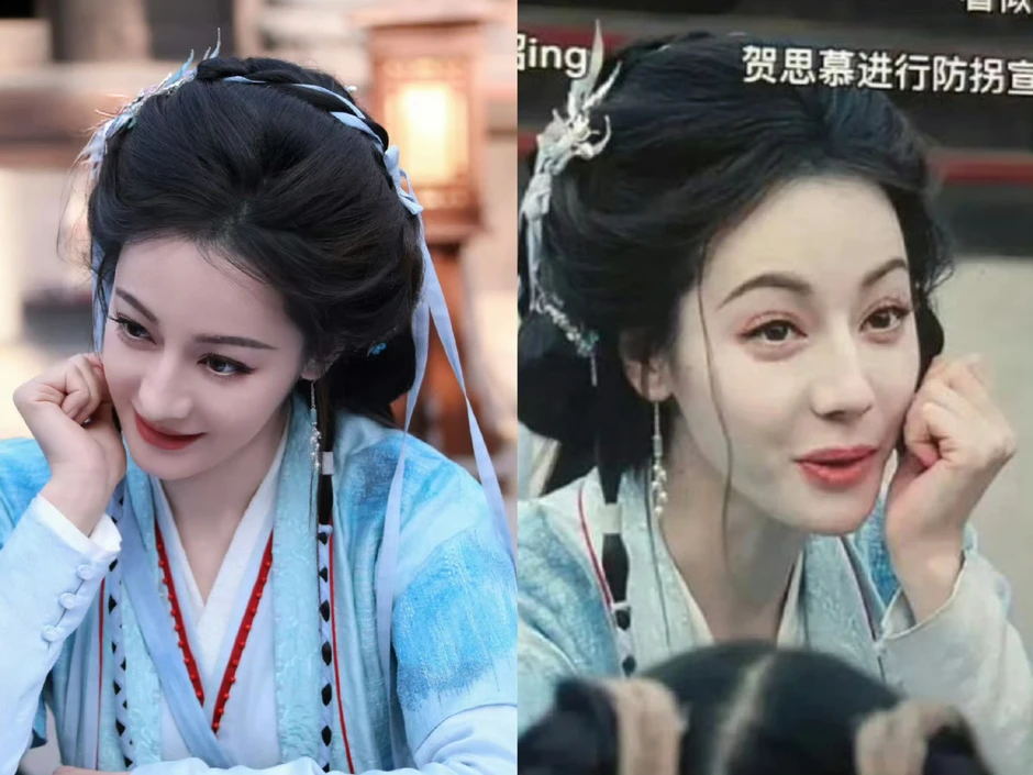 Địch Lệ Nhiệt Ba - Trần Phi Vũ nhìn giống dì cháu
