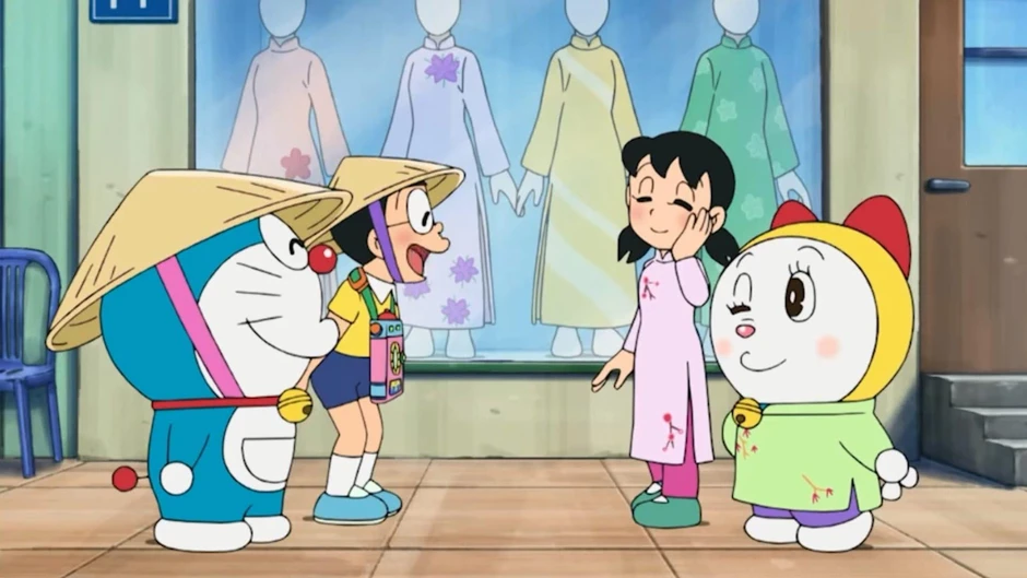 Doraemon tập Việt Nam khiến fan sĩ cực độ: Shizuka mặc áo dài quá xinh Doraemon tập Việt Nam khiến fan sĩ cực độ: Shizuka mặc áo dài quá xinh