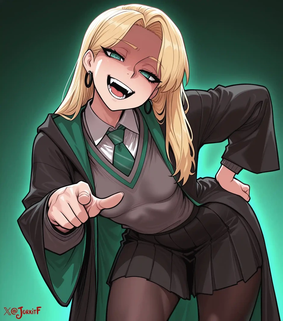 Draco Malfoy phiên bản "anime girl" bất ngờ trở thành trào lưu cực hot trên mạng xã hội