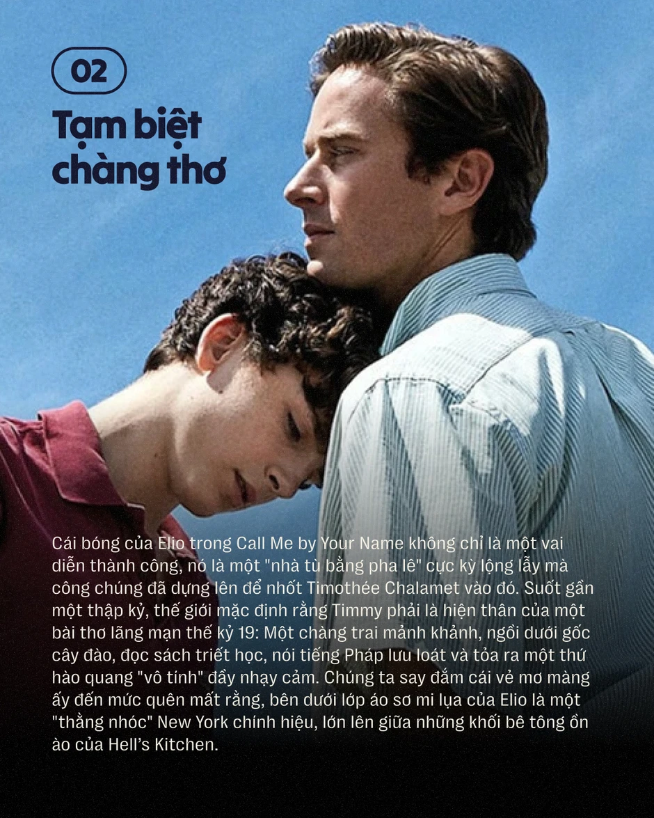 Đừng tiếc khi Timothée Chalamet trượt Oscar