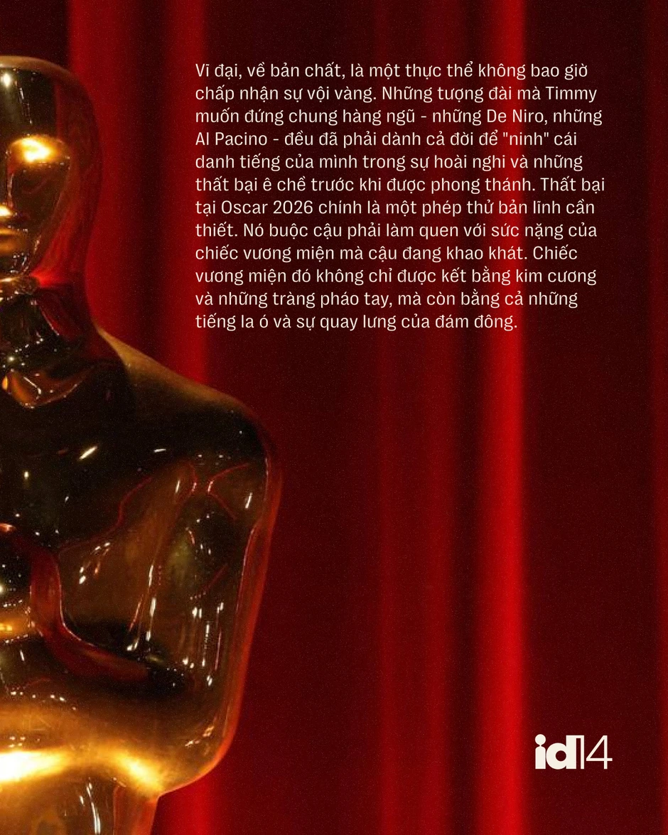Đừng tiếc khi Timothée Chalamet trượt Oscar