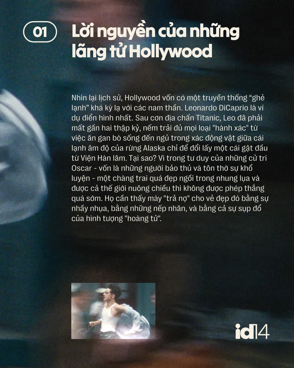 Đừng tiếc khi Timothée Chalamet trượt Oscar