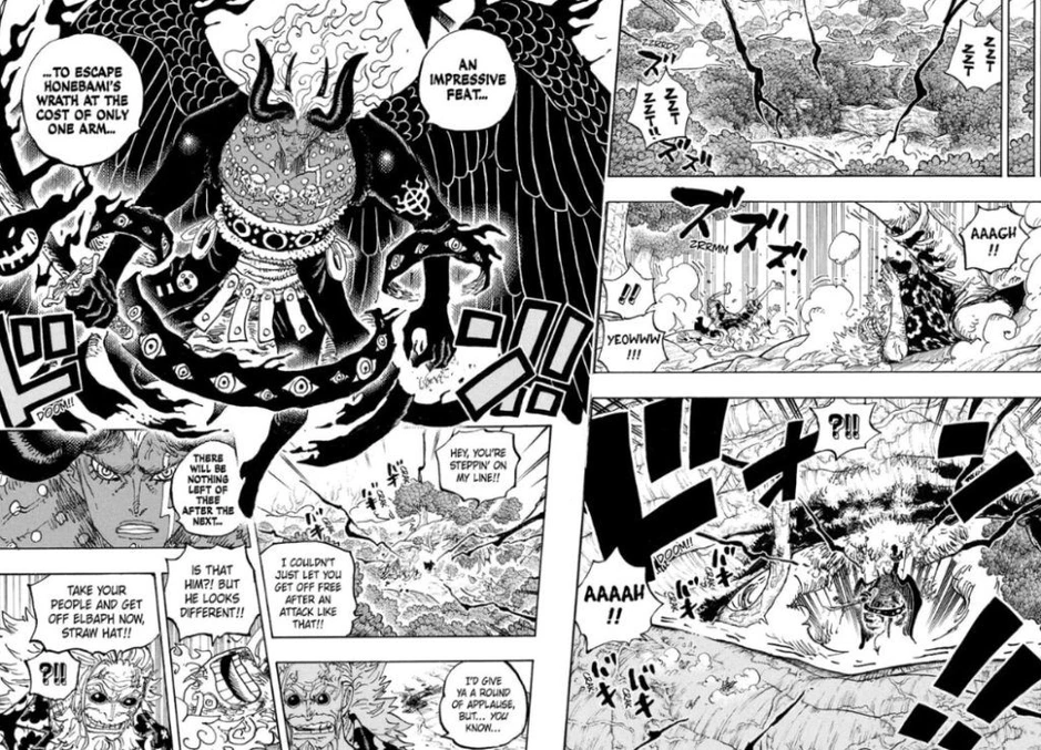 Giải thích kết thúc của One Piece chương 1191: Liệu hình dạng mới của Imu có phải là Zoan thần thoại?