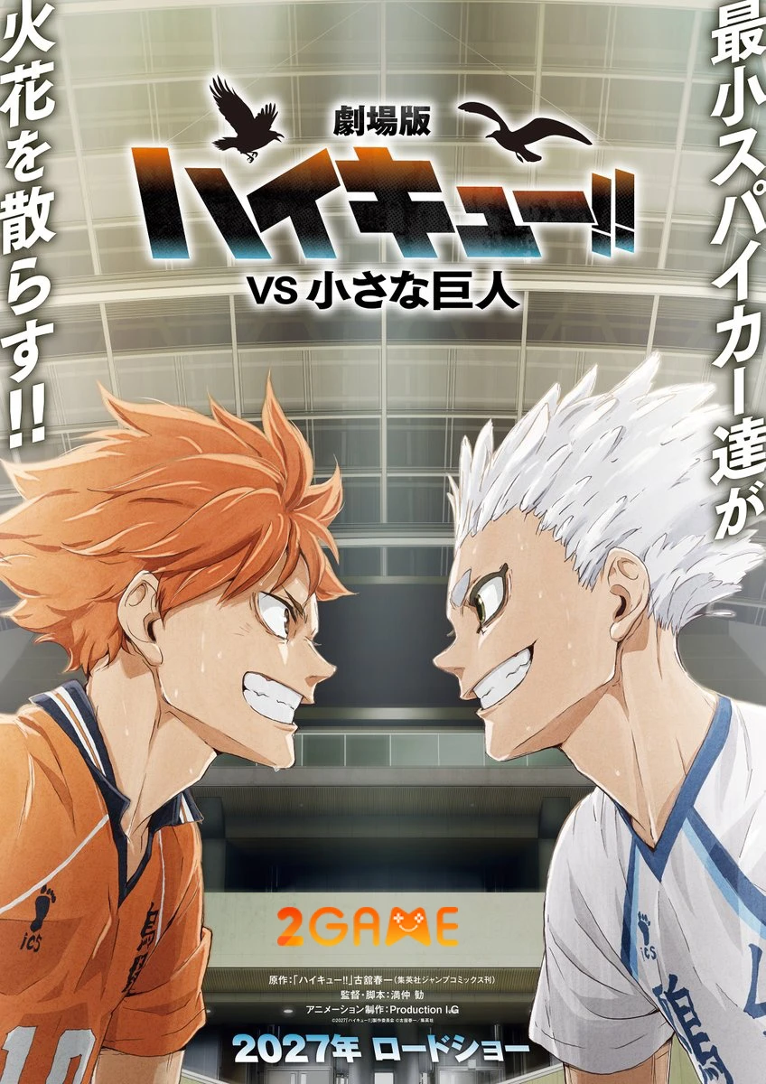 Haikyu! trở lại năm 2027 với phim điện ảnh cuối cùng và anime đặc biệt mới Haikyu! trở lại năm 2027 với phim điện ảnh cuối cùng và anime đặc biệt mới