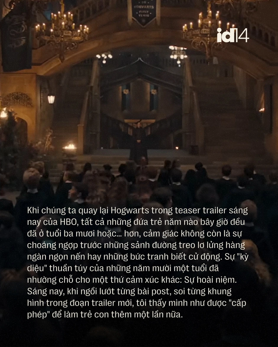 Harry Potter: Mỗi thế hệ đều có một chuyến tàu đến Hogwart của riêng mình Harry Potter: Mỗi thế hệ đều có một chuyến tàu đến Hogwart của riêng mình