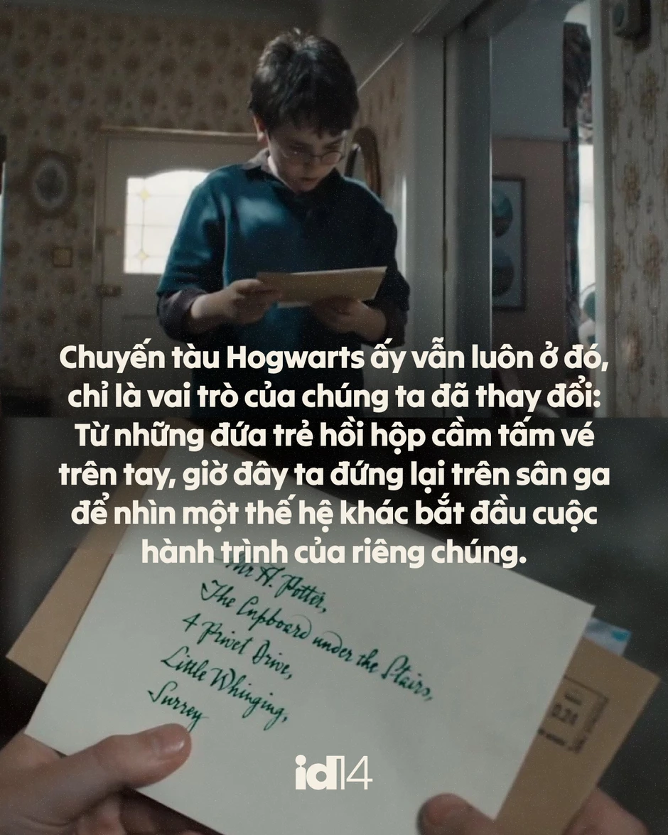 Harry Potter: Mỗi thế hệ đều có một chuyến tàu đến Hogwart của riêng mình Harry Potter: Mỗi thế hệ đều có một chuyến tàu đến Hogwart của riêng mình