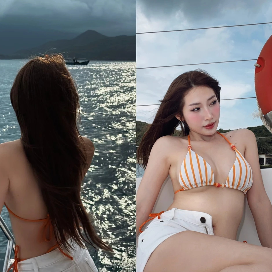 Khổng Tú Quỳnh đốt cháy mùa hè với bikini rực rỡ, visual làm netizen "say sóng"