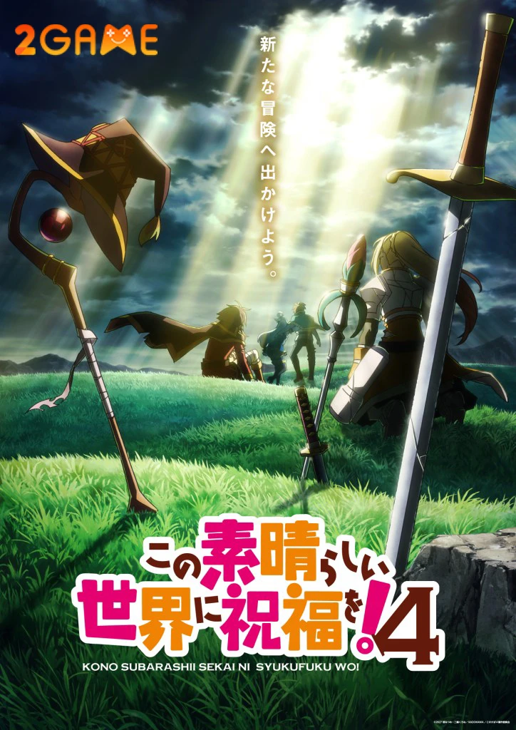 Konosuba Season 4 tung teaser đầu tiên, xác nhận lên sóng vào năm 2027 Konosuba Season 4 tung teaser đầu tiên, xác nhận lên sóng vào năm 2027