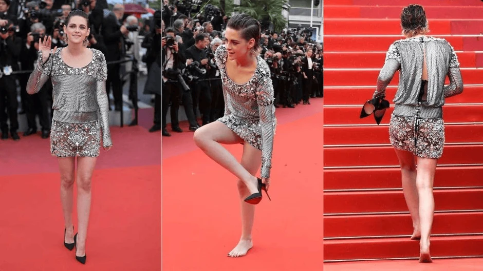 Kristen Stewart gây sốc vì ăn mặc lộ điểm nhạy cảm ở Cannes 2026