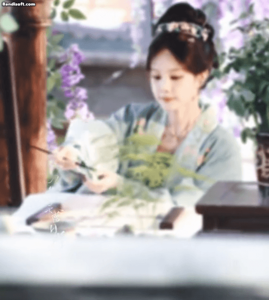 Lý Nhất Đồng đẹp nao lòng ở phim trường Kim Chi