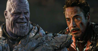 Một chi tiết trong Avengers: Endgame khiến fan nghi Thanos định xé đôi Iron Man