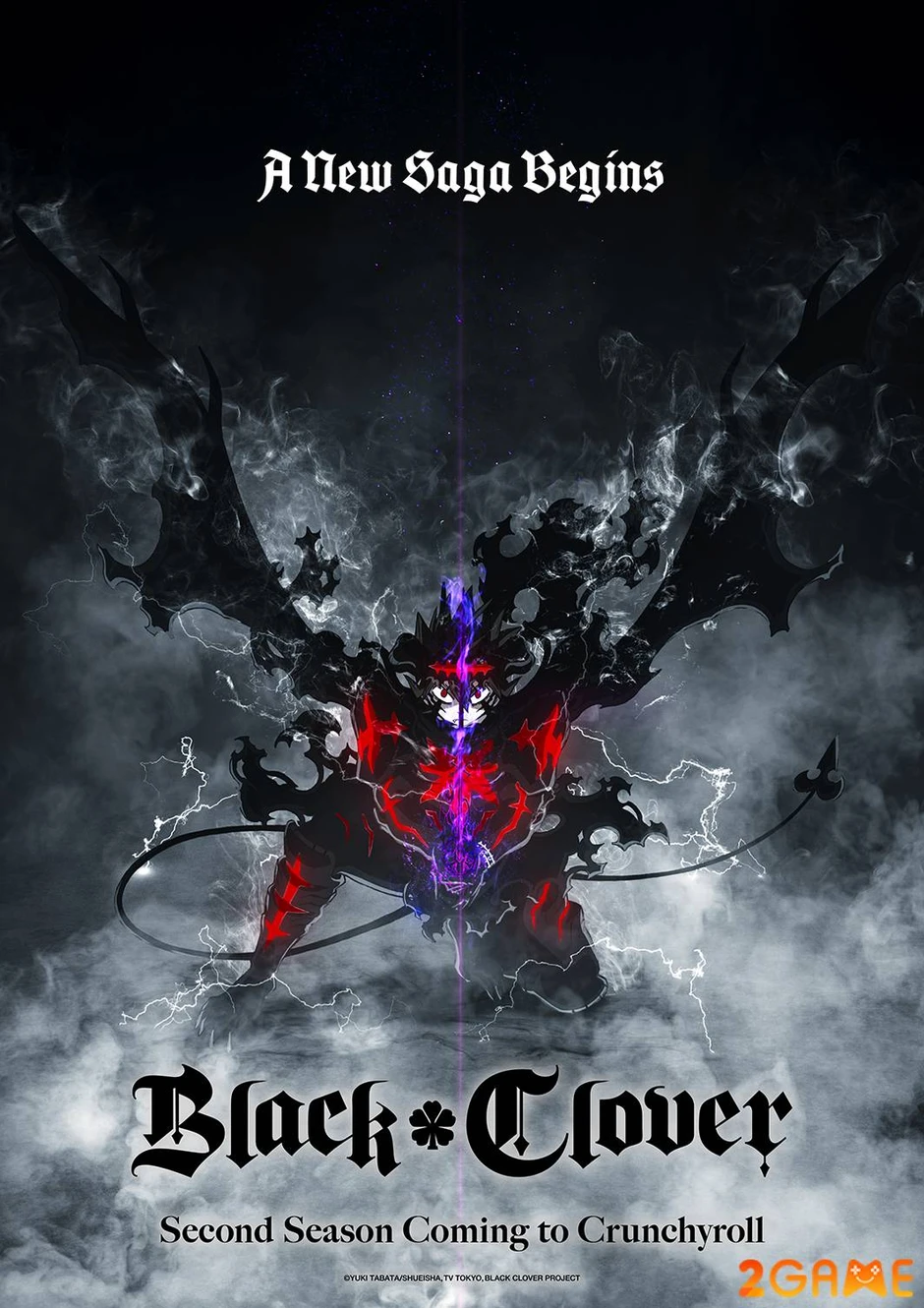 Mùa 2 của Black Clover hé lộ cận cảnh hình dạng mới của Asta