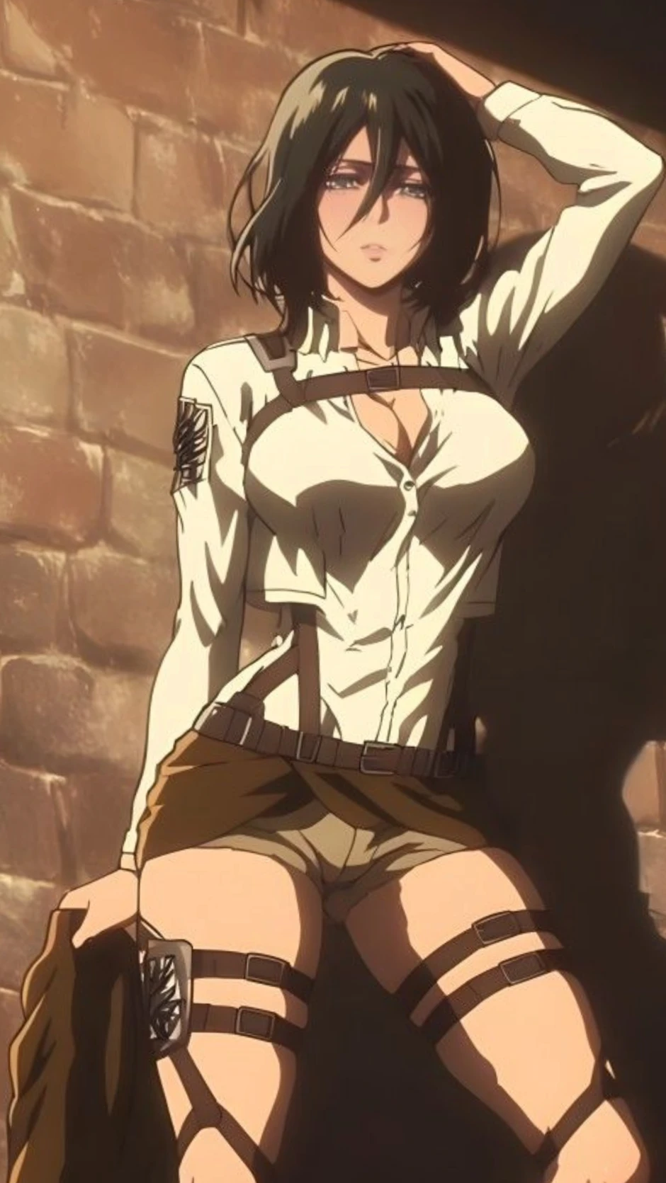 Ngắm trọn bộ ảnh Mikasa Ackerman: Nữ chiến binh quả cảm, cool ngầu bậc nhất Attack On Titan