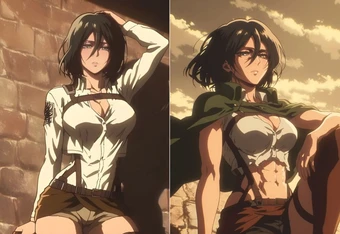 Ngắm trọn bộ ảnh Mikasa Ackerman: Nữ chiến binh quả cảm, cool ngầu bậc nhất Attack On Titan
