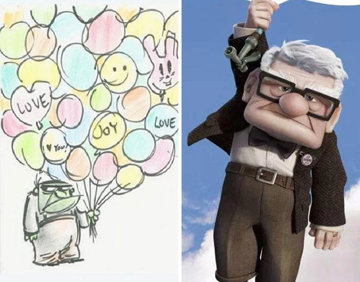 Những bản phác thảo gốc hé lộ diện mạo khác lạ của các nhân vật Disney đình đám Những bản phác thảo gốc hé lộ diện mạo khác lạ của các nhân vật Disney đình đám