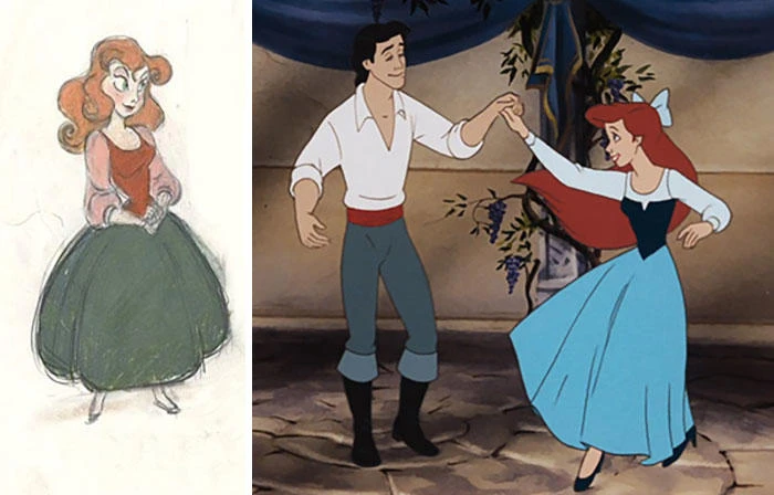 Những bản phác thảo gốc hé lộ diện mạo khác lạ của các nhân vật Disney đình đám Những bản phác thảo gốc hé lộ diện mạo khác lạ của các nhân vật Disney đình đám