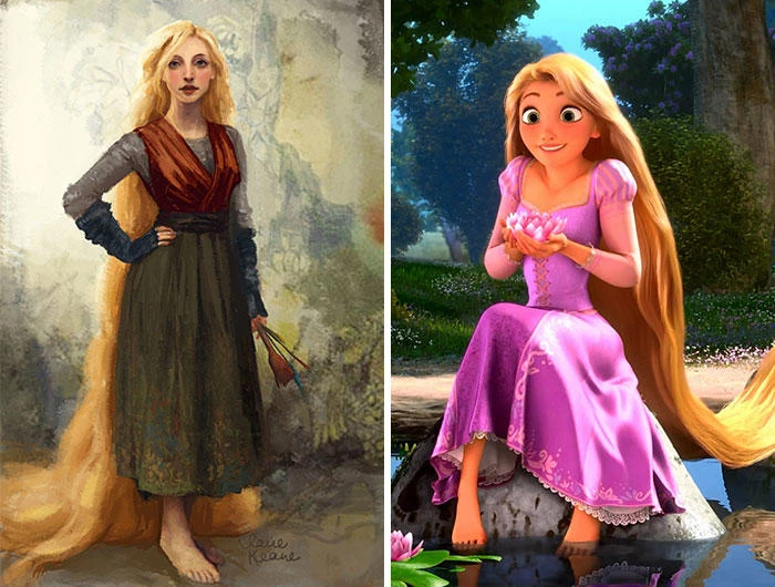 Những bản phác thảo gốc hé lộ diện mạo khác lạ của các nhân vật Disney đình đám Những bản phác thảo gốc hé lộ diện mạo khác lạ của các nhân vật Disney đình đám