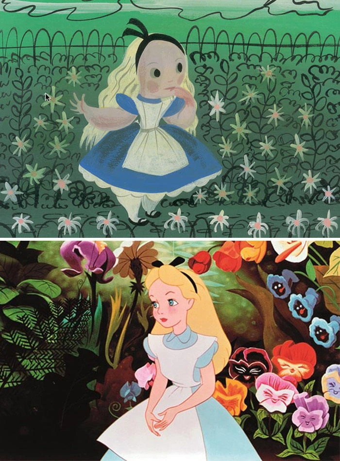 Những bản phác thảo gốc hé lộ diện mạo khác lạ của các nhân vật Disney đình đám Những bản phác thảo gốc hé lộ diện mạo khác lạ của các nhân vật Disney đình đám