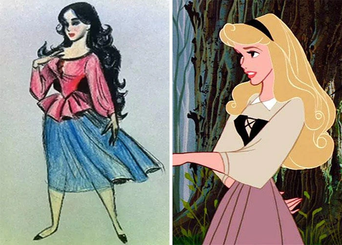 Những bản phác thảo gốc hé lộ diện mạo khác lạ của các nhân vật Disney đình đám Những bản phác thảo gốc hé lộ diện mạo khác lạ của các nhân vật Disney đình đám