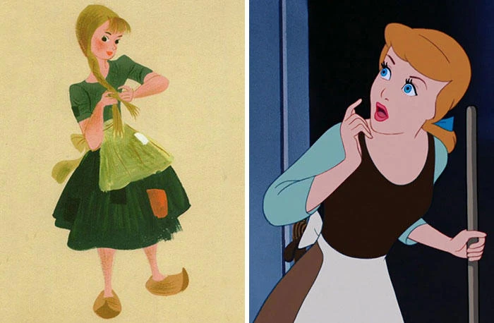 Những bản phác thảo gốc hé lộ diện mạo khác lạ của các nhân vật Disney đình đám Những bản phác thảo gốc hé lộ diện mạo khác lạ của các nhân vật Disney đình đám