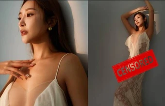 Nữ diễn viên  sốt với bộ ảnh xuyên thấu táo bạo, đáp trả cực gắt khi bị mỉa mai Q1