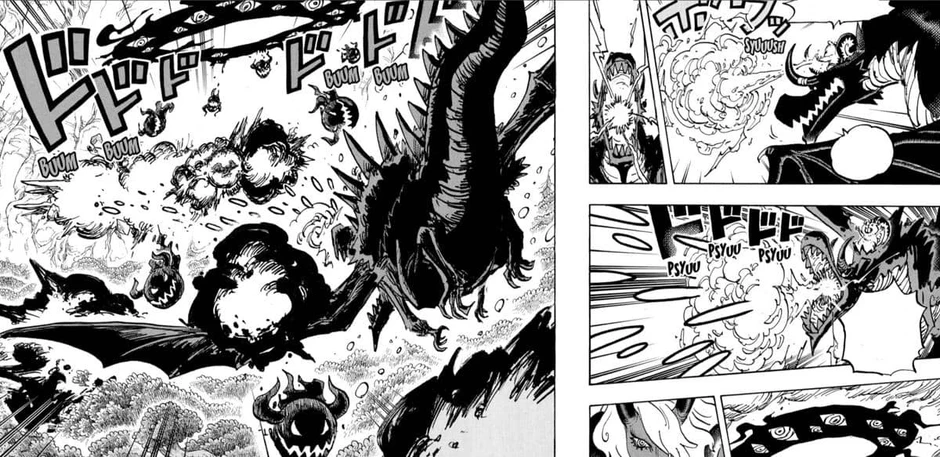 One Piece 1182: Imu hé lộ lý do Ragnir và Nidhogg là "cặp bài trùng" đỉnh nhất One Piece 1182: Imu hé lộ lý do Ragnir và Nidhogg là "cặp bài trùng" đỉnh nhất