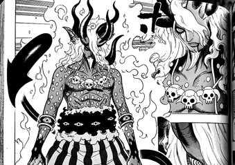 One Piece 1191: Imu hóa quái vật, Luffy cùng Loki và Hajrudin hợp sức phản công