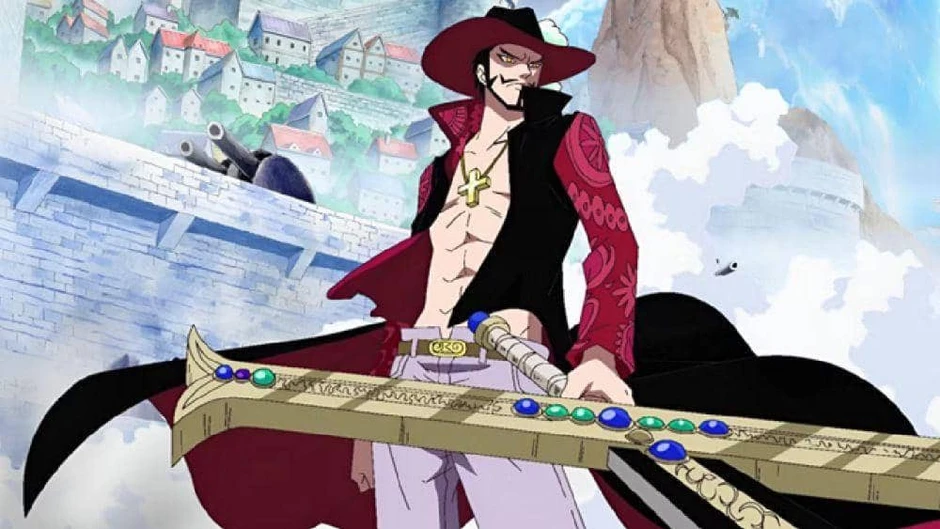 One Piece: Bí ẩn danh hiệu "Thợ săn Hải quân" của Mihawk, vết sẹo quá khứ đã được Oda hé lộ