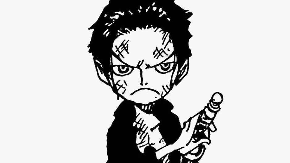 One Piece: Bí ẩn danh hiệu "Thợ săn Hải quân" của Mihawk, vết sẹo quá khứ đã được Oda hé lộ
