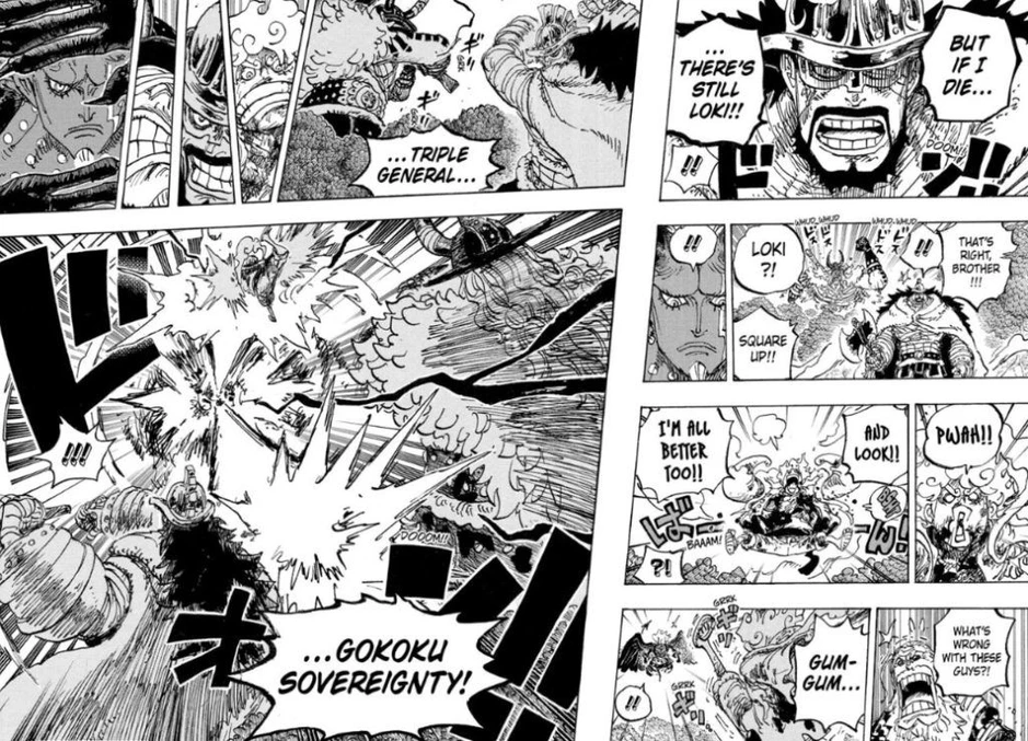 One Piece chính thức hé lộ đòn tấn công mạnh nhất của Luffy có thể gây thương tích cho Imu