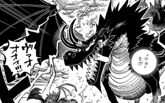 One Piece: Imu "nhắm" trúng trái ác quỷ của Loki, bí mật về rồng thần Niddhoggr lộ diện