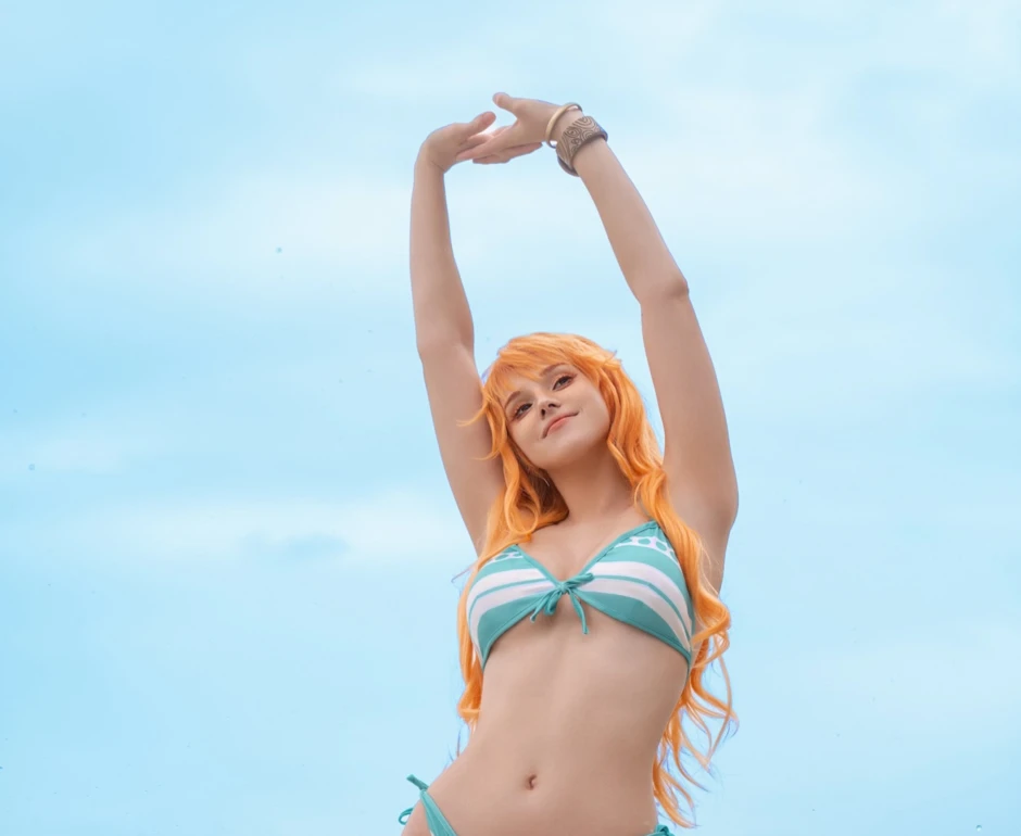 One Piece: Ngắm màn cosplay Nami "chuẩn không cần chỉnh" sau 2 năm timeskip